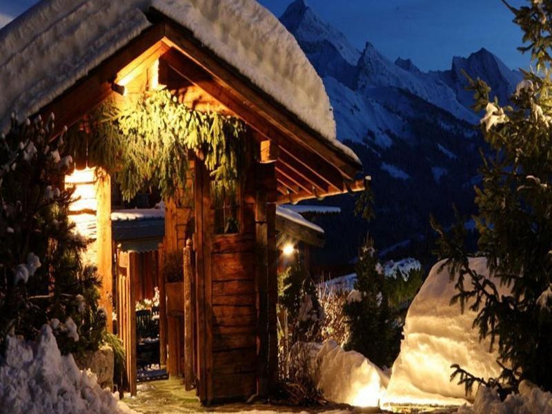 Les Chalets-Hotel De La Croix-Fry Manigod Exterior photo