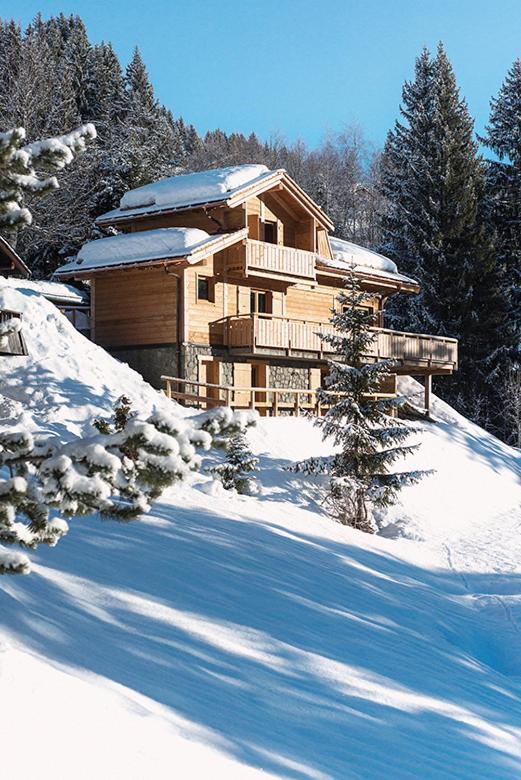 Les Chalets-Hotel De La Croix-Fry Manigod Exterior photo